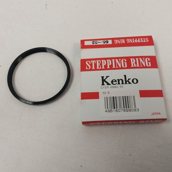 Vintage Kenko KNT-20 Digital Convertion Video Camera Lens w Stepping Ring - Picture 7 of 7